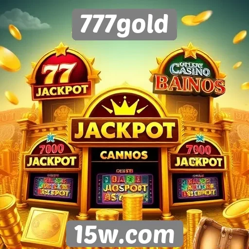 Comparativo de jackpots disponíveis em 777gold